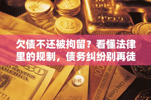 北京欠债不还被拘留？看懂法律里的规制，债务纠纷别再徒劳奔波