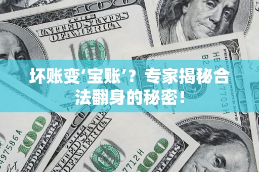 北京坏账变‘宝账’？专家揭秘合法翻身的秘密！