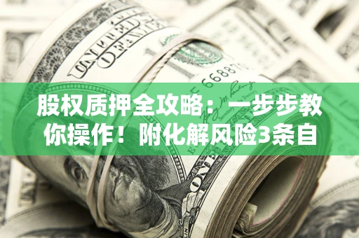 北京股权质押全攻略：一步步教你操作！附化解风险3条自救法则
