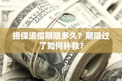 北京担保追偿期限多久？期限过了如何补救？