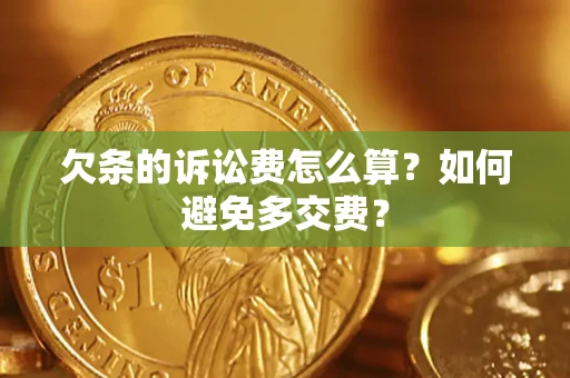 北京欠条的诉讼费怎么算？如何避免多交费？