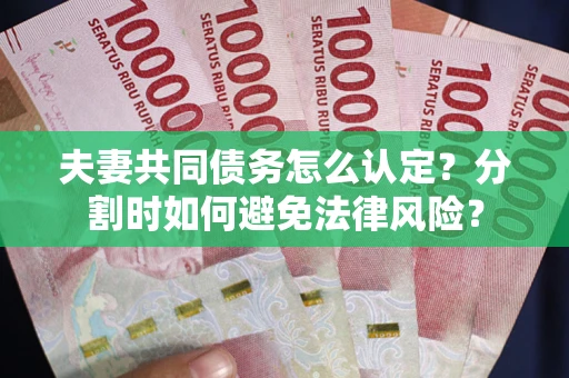 北京夫妻共同债务怎么认定？分割时如何避免法律风险？