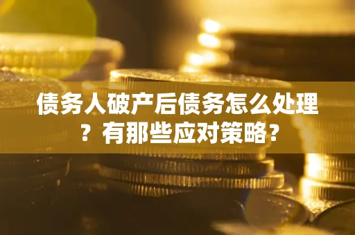 北京债务人破产后债务怎么处理？有那些应对策略？
