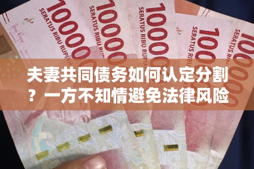 北京夫妻共同债务如何认定分割？一方不知情避免法律风险必看！